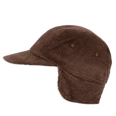Alfie Brown Corduroy Hunting Army Cap