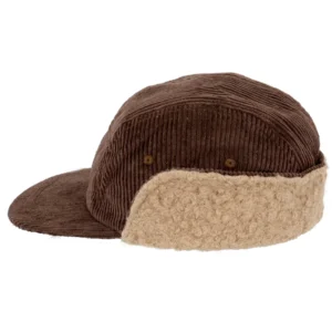 Alfie Brown Corduroy Hunting Army Cap