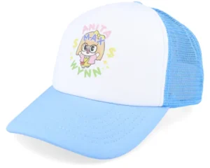 Anita Max Wynn Foam Sky BlueWhite Trucker Cap