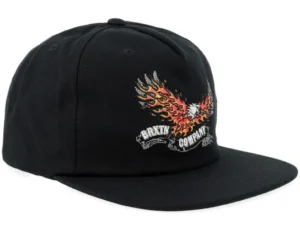 Blazing Black A-Frame Baseball Cap