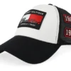 Cadillac F1 26 Flag Tommy Hilfiger White Black Trucker Cap