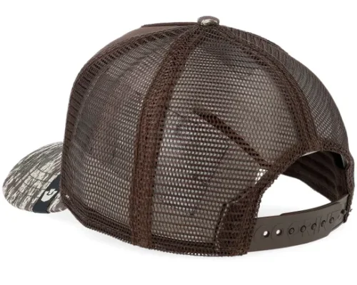 Camo Engraved Dog Camouflage A-Frame Trucker Cap