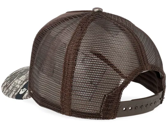 Camo Engraved Dog Camouflage A-Frame Trucker Cap