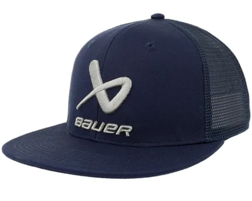 Core Flat Brim Sr Navy Trucker Cap