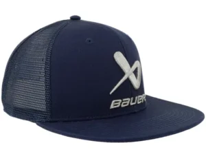 Core Flat Brim Sr Navy Trucker Cap