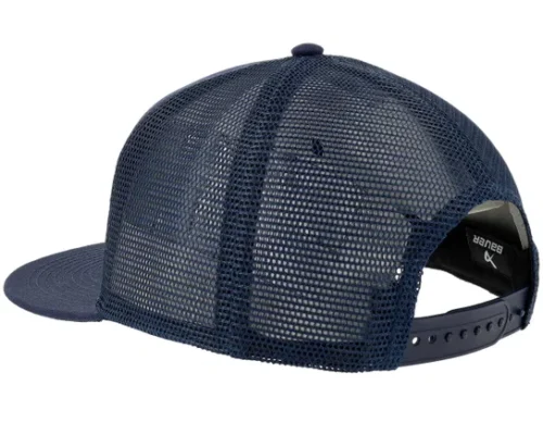 Core Flat Brim Sr Navy Trucker Cap