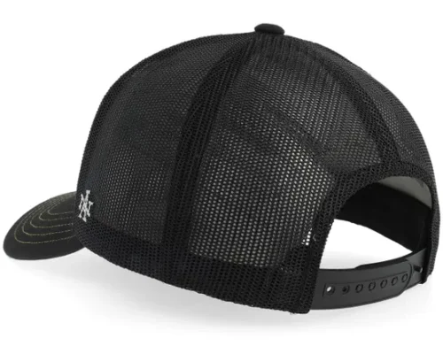 David Bowie Valin Black White A-Frame Trucker Cap