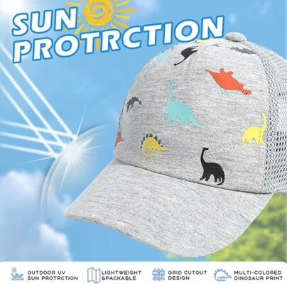 Dinosaur Mesh Adjustable Baseball Cap