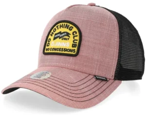 Do Nothing Club Ox-Diamond Red Black Trucker Cap