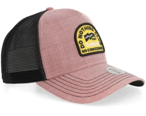 Do Nothing Club Ox-Diamond Red Black Trucker Cap
