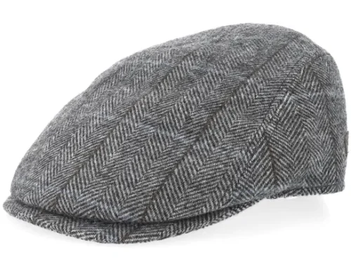 Driver 62 Wool Mix Anthracite Hr Flat Cap
