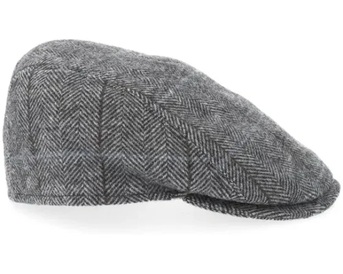 Driver 62 Wool Mix Anthracite Hr Flat Cap