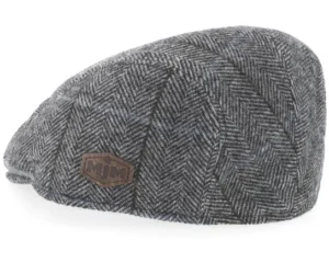 Driver 62 Wool Mix Anthracite Hr Flat Cap