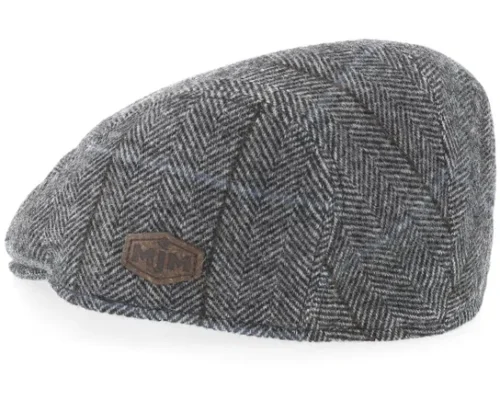 Driver 62 Wool Mix Anthracite Hr Flat Cap