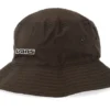 Dropped V Faded Black Bucket Hat