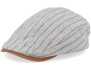 Elias Sixpence Brown Flat Cap
