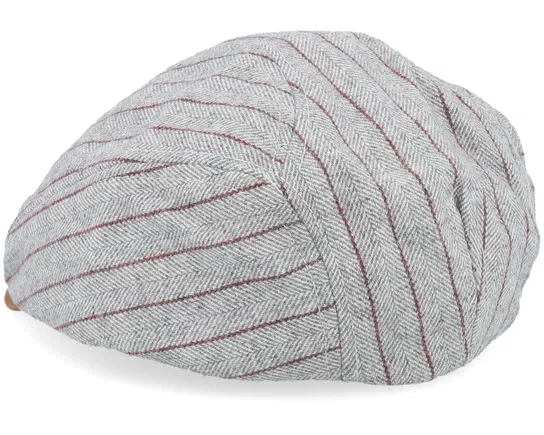Elias Sixpence Brown Flat Cap
