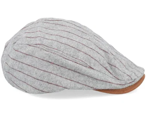 Elias Sixpence Brown Flat Cap