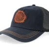 Emmett Navy A-Frame Trucker Cap