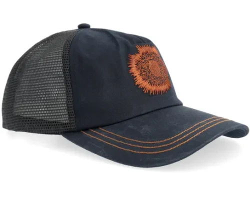 Emmett Navy A-Frame Trucker Cap