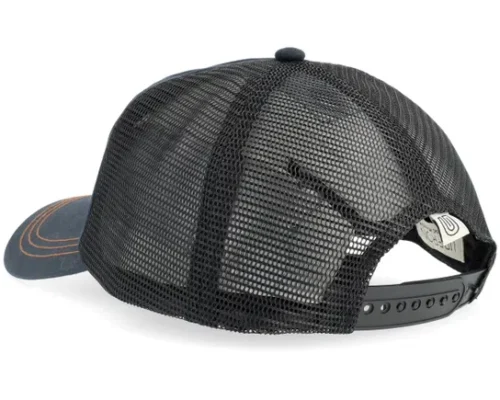 Emmett Navy A-Frame Trucker Cap
