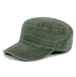 Engineers 100% Cotton Army Cap in Washed Khaki