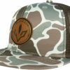 Flat Brim Mesh Back Adjustable Baseball Cap