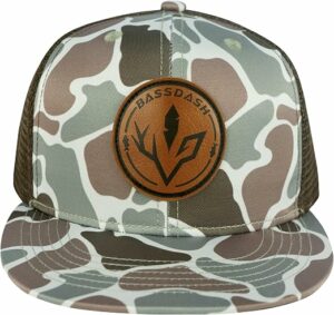 Flat Brim Mesh Back Adjustable Baseball Cap