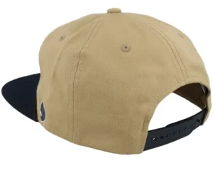 Golf Patch Logo Rope Khaki Black Baseball Cap