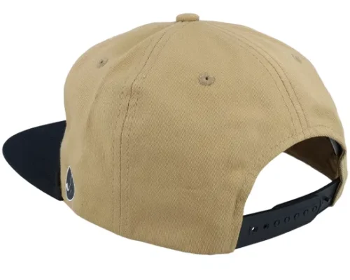 Golf Patch Logo Rope Khaki Black Baseball Cap
