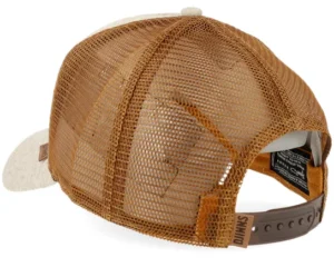 Hft Cap Colourmelange Khaki Caramel A-frame Trucker Cap