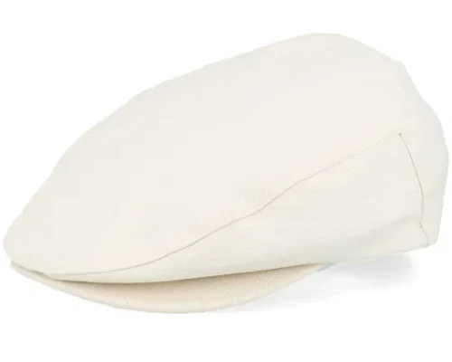 Hooligan Egret White Snap Flat Cap