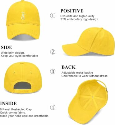 Kids 100% Cotton Baseball Cap