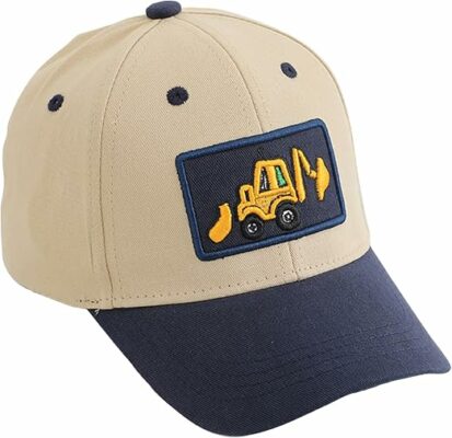 Kids Embroidered Vehicle Baseball Cap