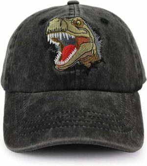 Kids Embroidery Cotton Animal Baseball Cap