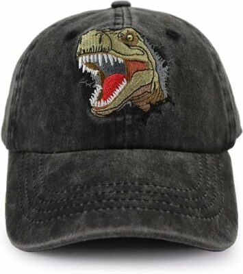 Kids Embroidery Cotton Animal Baseball Cap
