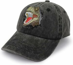 Kids Embroidery Cotton Animal Baseball Cap