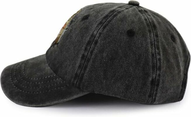 Kids Embroidery Cotton Animal Baseball Cap