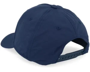 Kids Funza 5 Panel Print Linear Logo Black Iris A-Frame Adjustable Cap