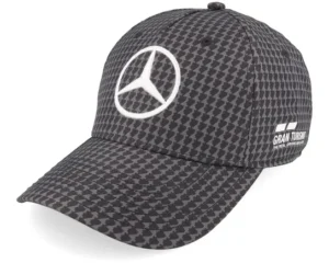 Kids Mercedes AMG F1 23 Hamilton Black Adjustable Cap