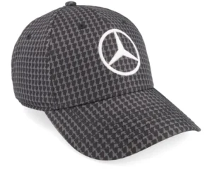 Kids Mercedes AMG F1 23 Hamilton Black Adjustable Cap