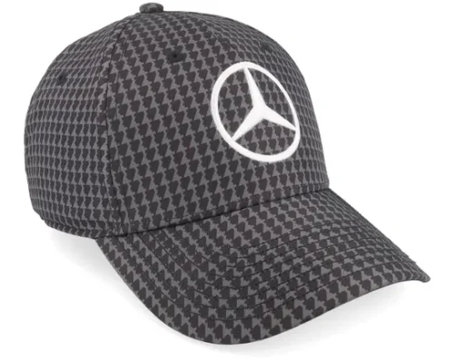Kids Mercedes AMG F1 23 Hamilton Black Adjustable Cap