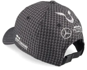 Kids Mercedes AMG F1 23 Hamilton Black Adjustable Cap