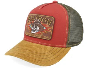 Kids Skull Yellow Cardinal Trucker Cap