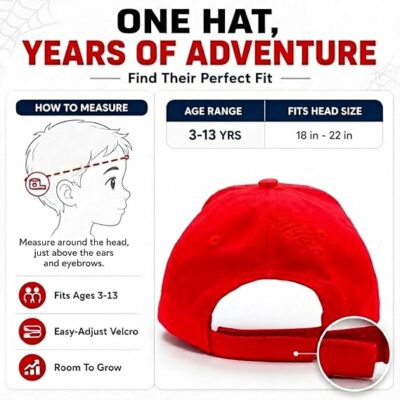 Marvel Spider Man 3D Boy Cap