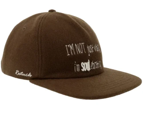 Men Brown Adjustable Baseball Cap