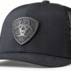 Men's Metal Shield Baseball Cap