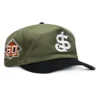 NEW ERA 19TWENTY SAN JOSE GIANTS 60TH ANNIVERSARY PATCH SNAPBACK PRE-CURVED HAT
