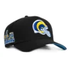 NEW ERA 9FORTY A-FRAME LOS ANGELES RAMS 2022 SUPER BOWL CHAMPIONS PATCH LIGHT BLUE UV SNAPBACK HAT