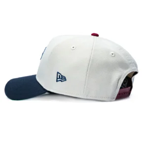 NEW ERA 9FORTY A-FRAME VARSITY HUES ATLANTA BRAVES 30TH ANNIVERSARY PATCH ALTERNATE SNAPBACK HAT